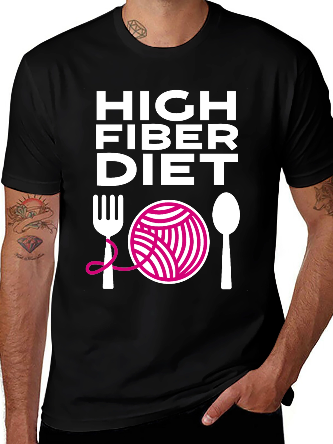 High Fiber Diet Graphic T-Shirt