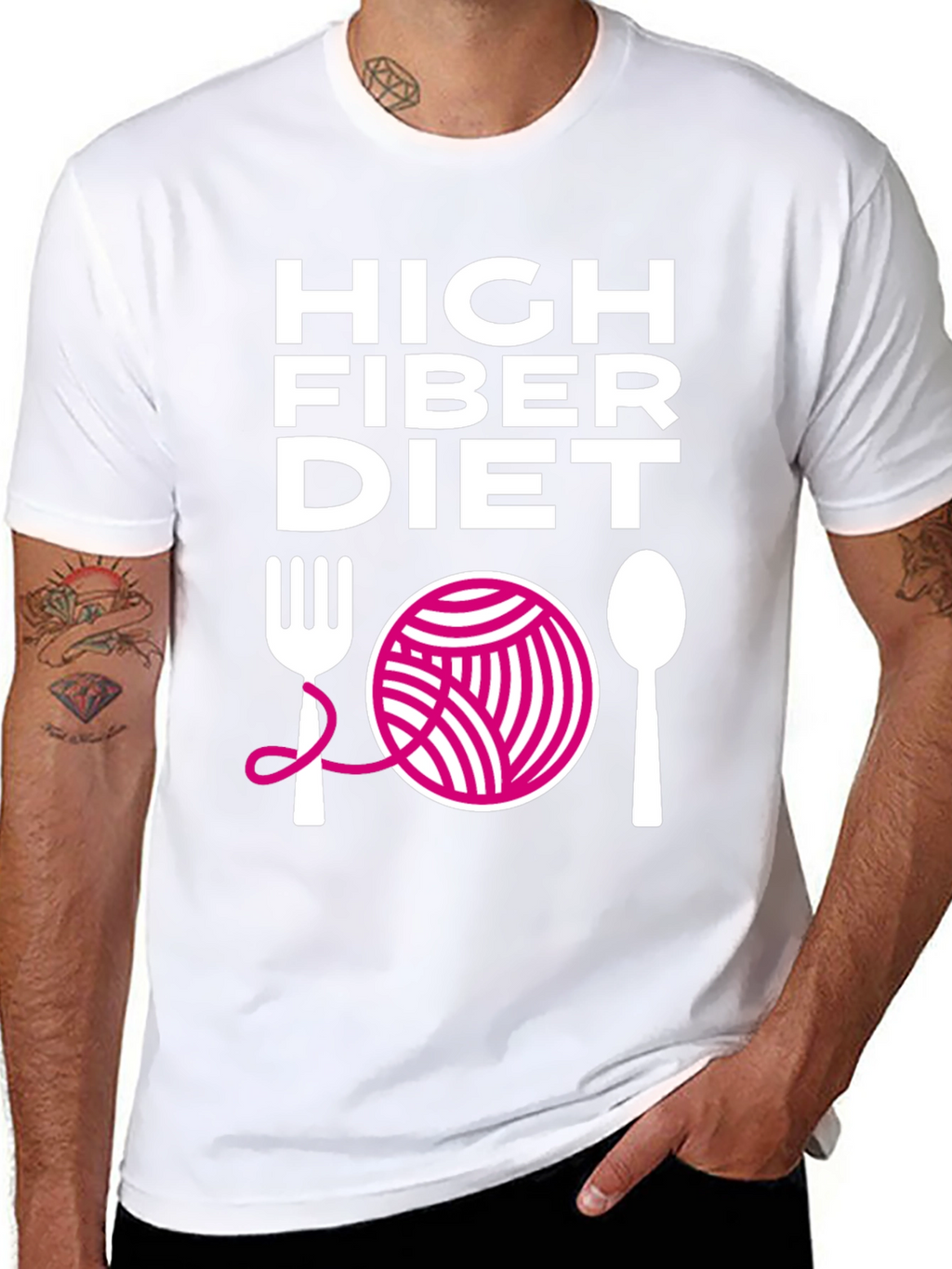 High Fiber Diet Graphic T-Shirt