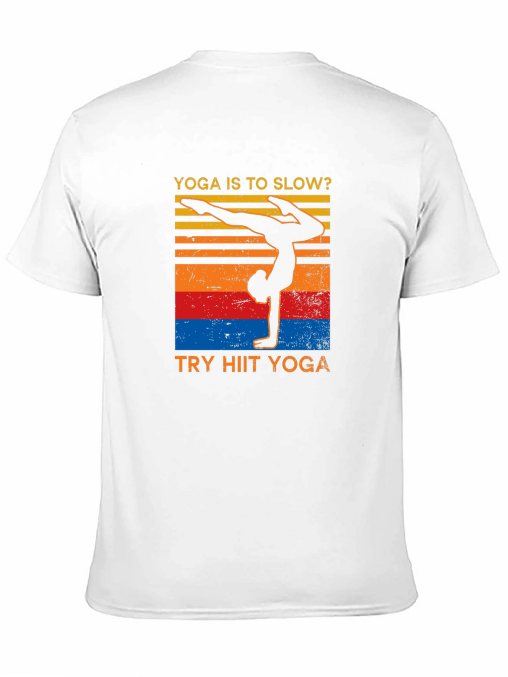 Yoga HIIT T-Shirt - Black Graphic Tee