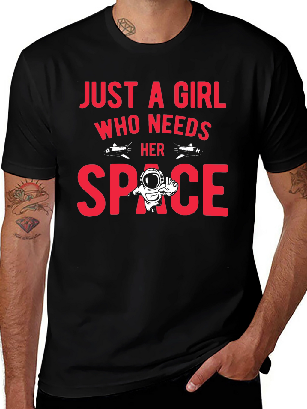 Just A Girl Who Needs Her Space T-Shirt