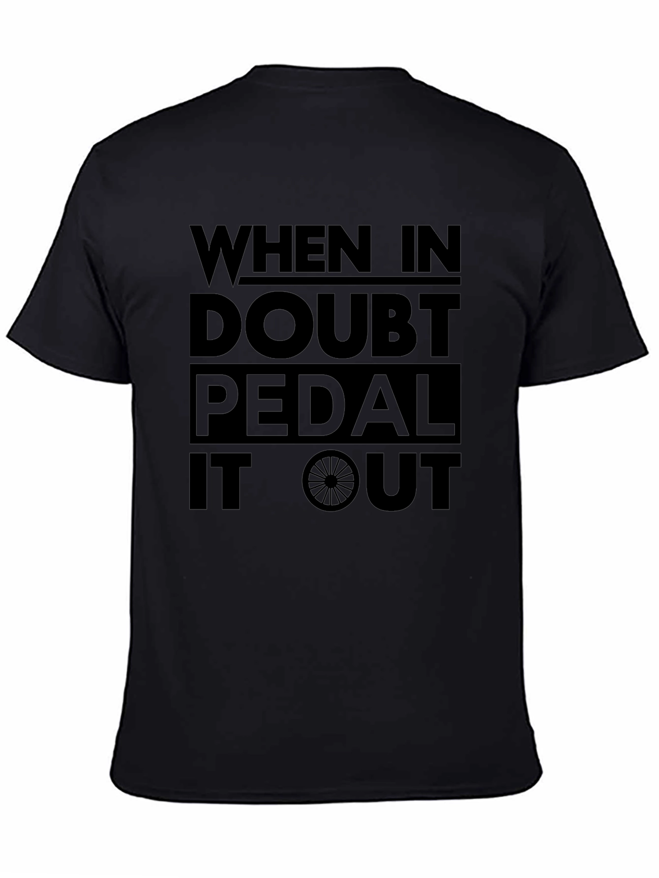 When In Doubt Pedal It Out Graphic Tee