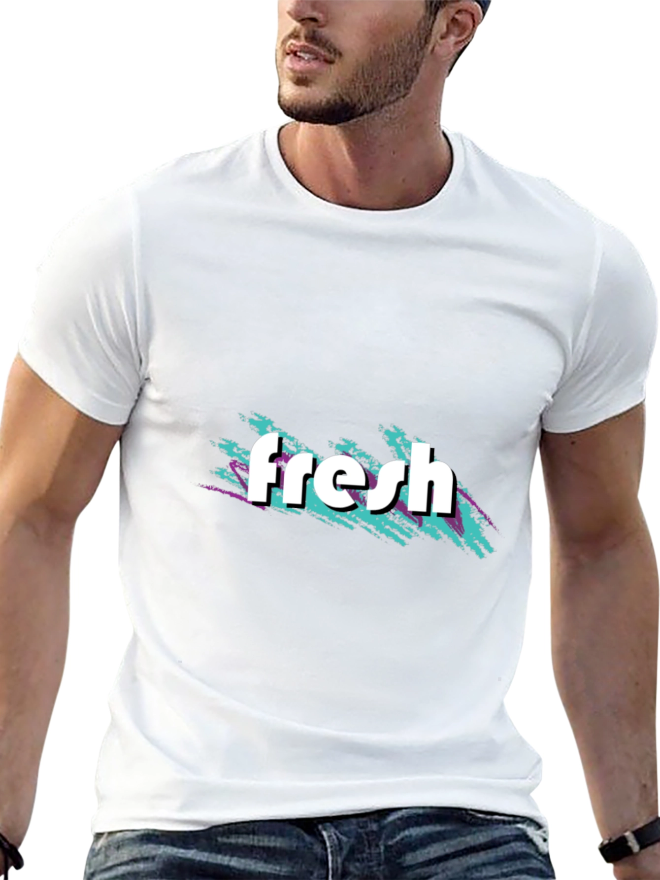 Fresh 90s Style T-Shirt - Retro Graphic Tee