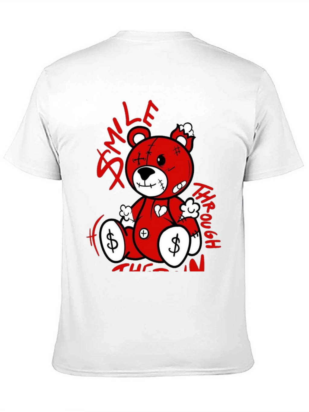 Smile Through the Pain Bear T-Shirt