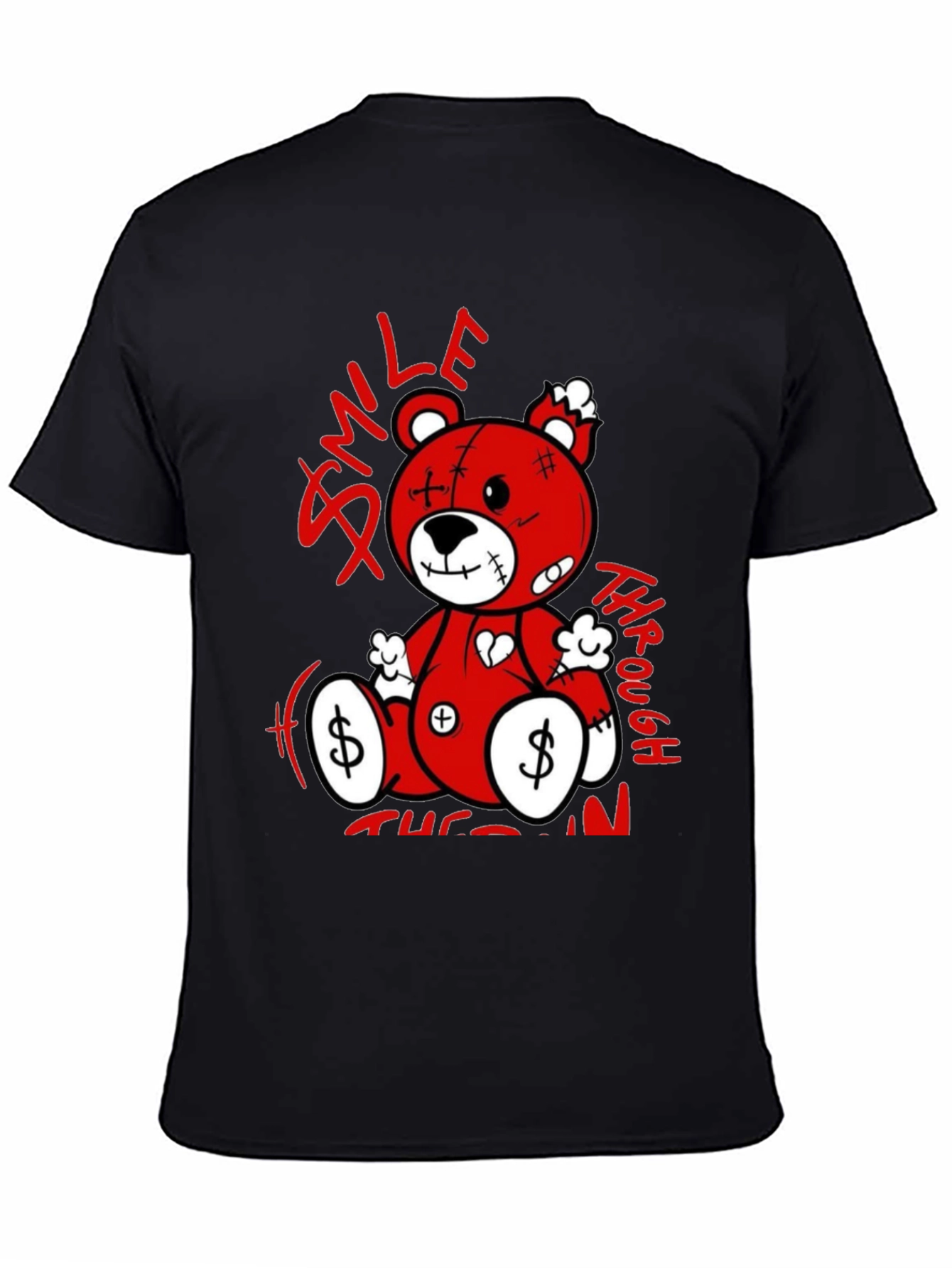 Smile Through the Pain Bear T-Shirt