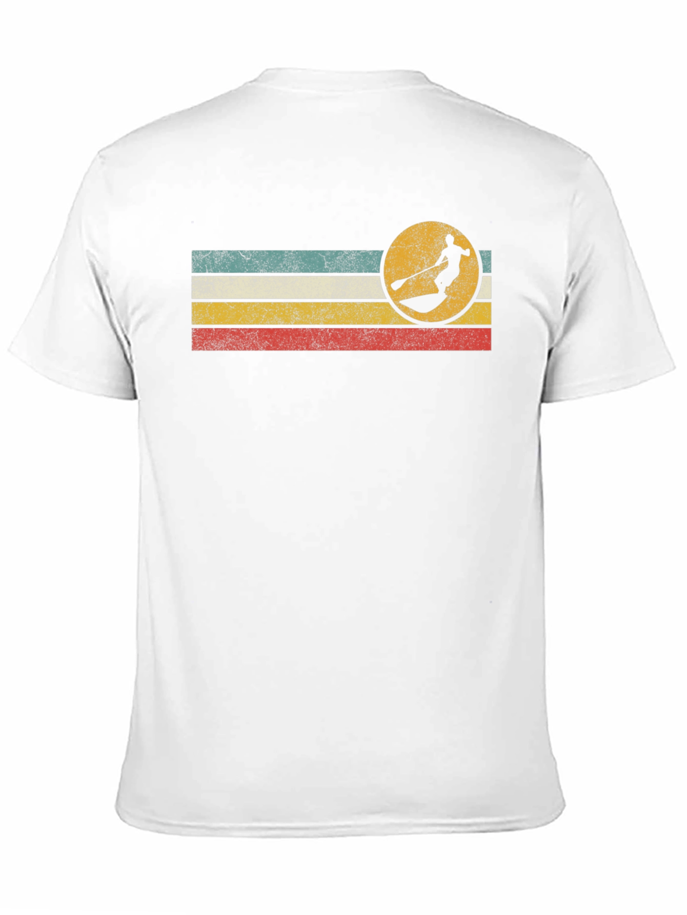 Retro Paddle Boarding Graphic Tee