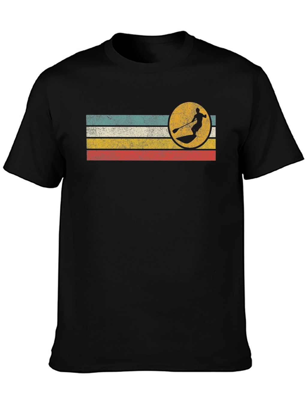 Retro Paddle Boarding Graphic Tee