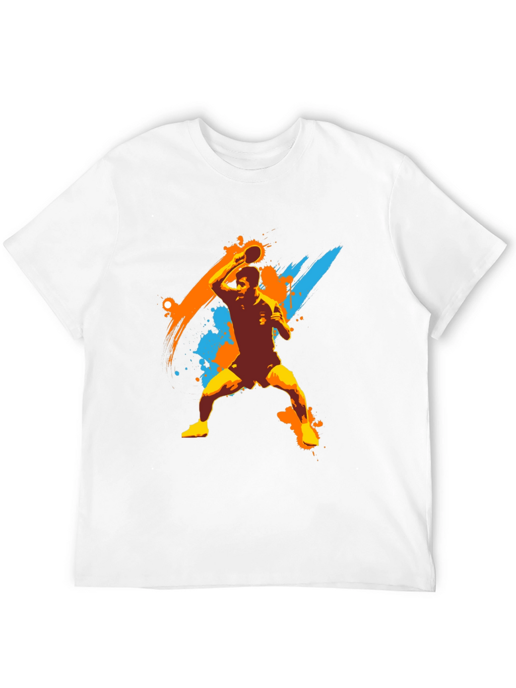 Table Tennis Player Graphic T-Shirt