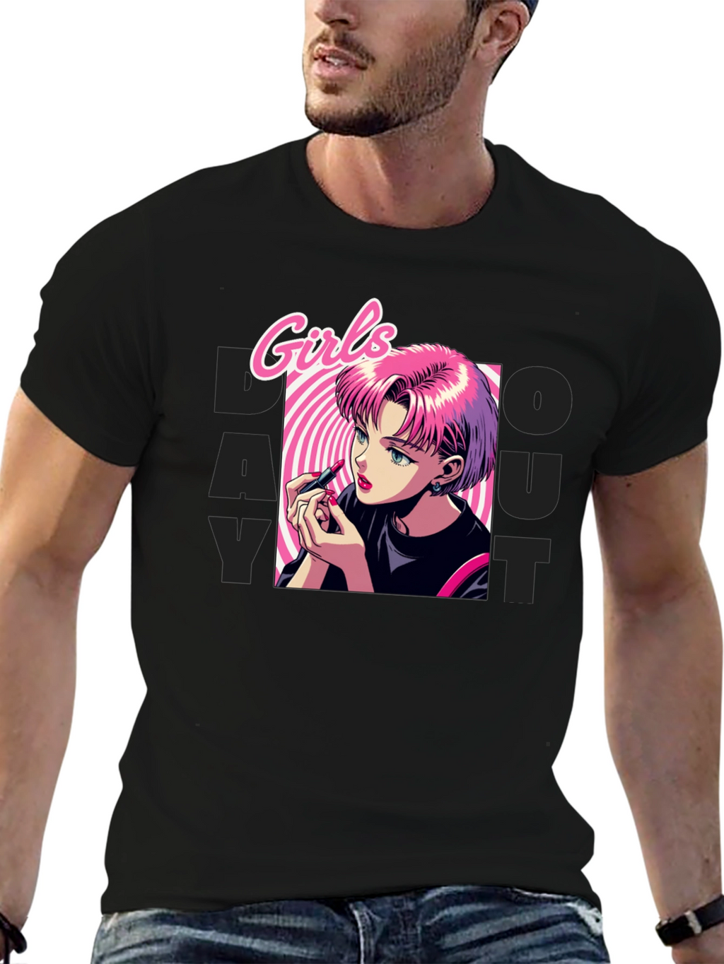 Girls Do What You Want T-Shirt - Anime Style