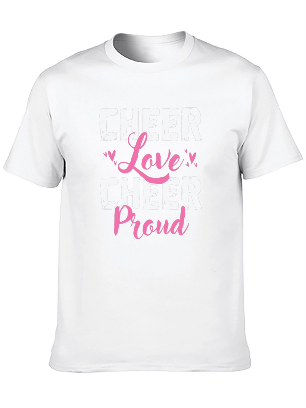 Cheer Love Proud Graphic Tee