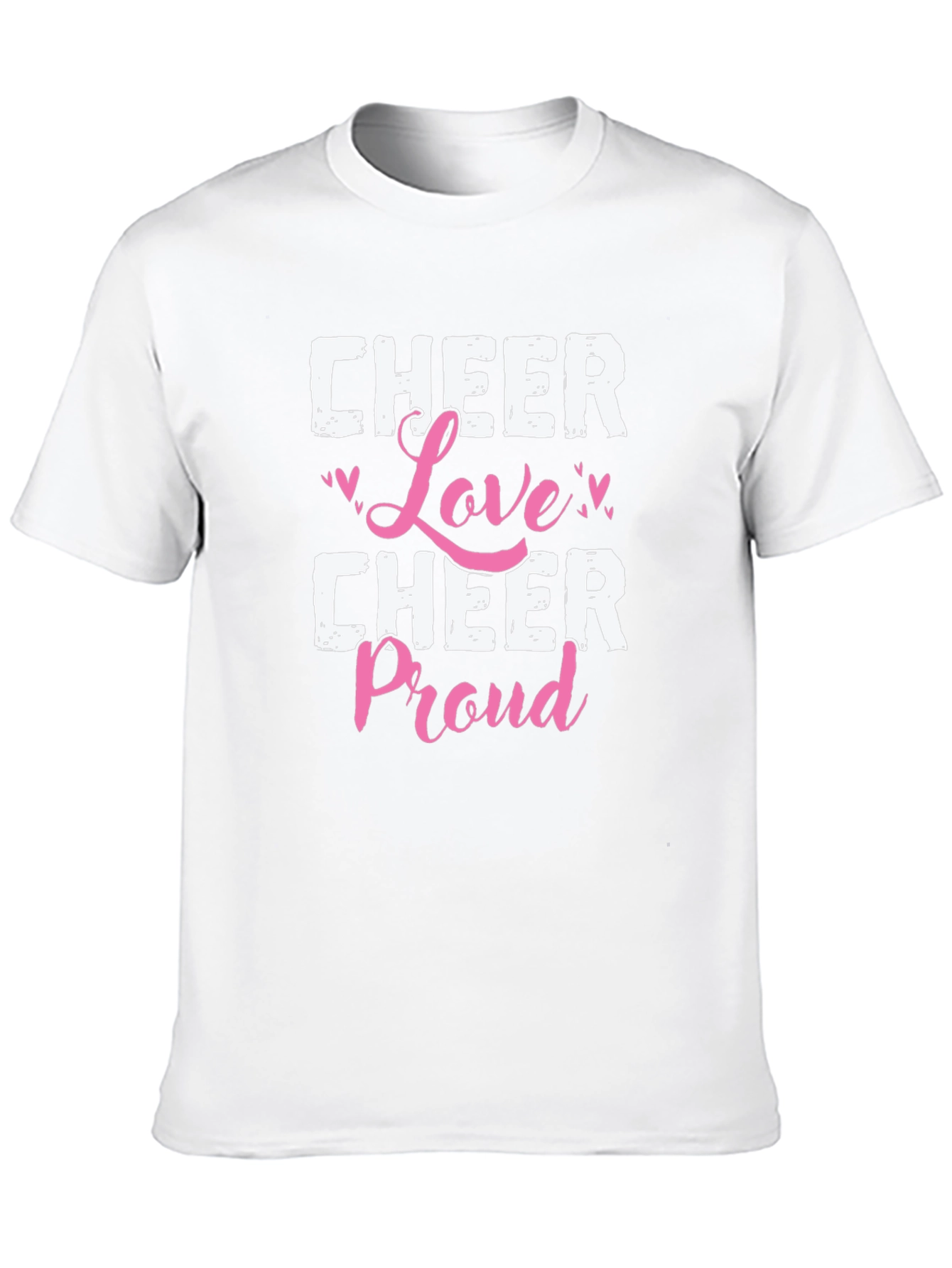Cheer Love Proud Graphic Tee