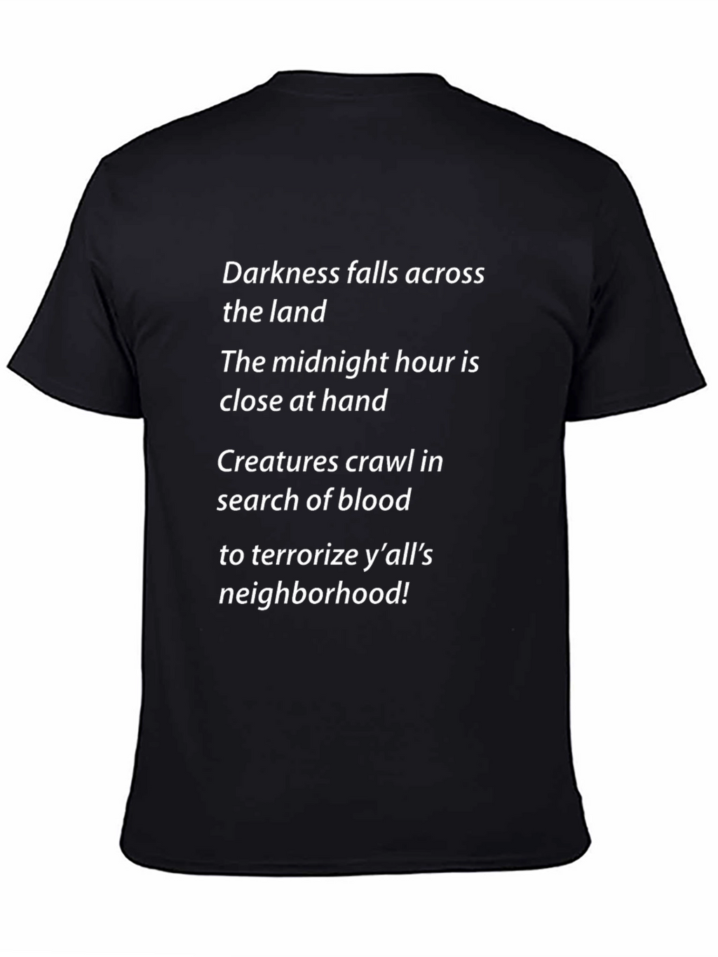 Darkness Falls T-Shirt - Halloween Ready