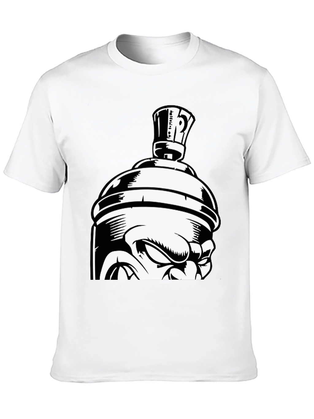 Angry Spray Can Graphic T-Shirt