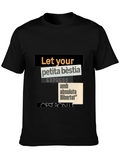 Abstract Collage Graphic T-Shirt