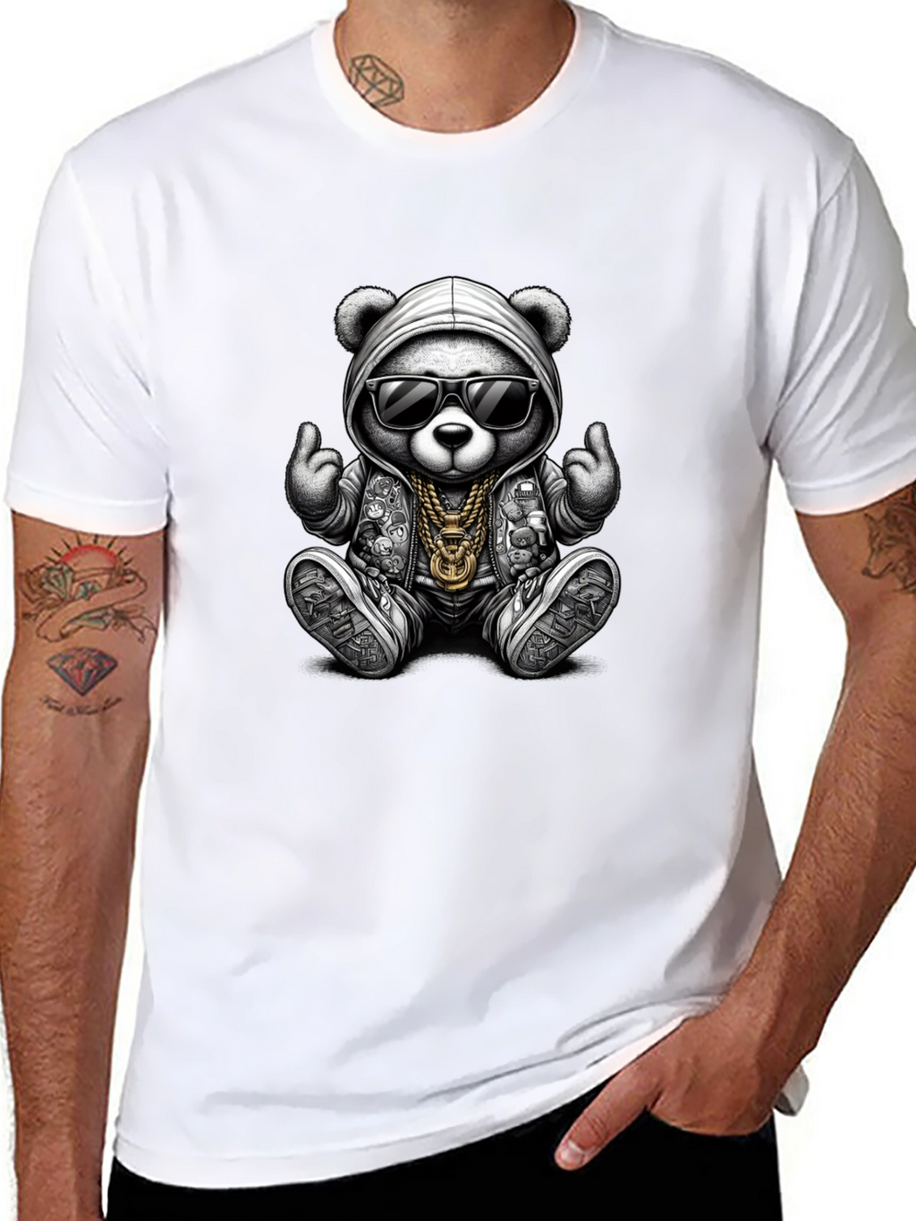 Cool Bear T-Shirt - Urban Style