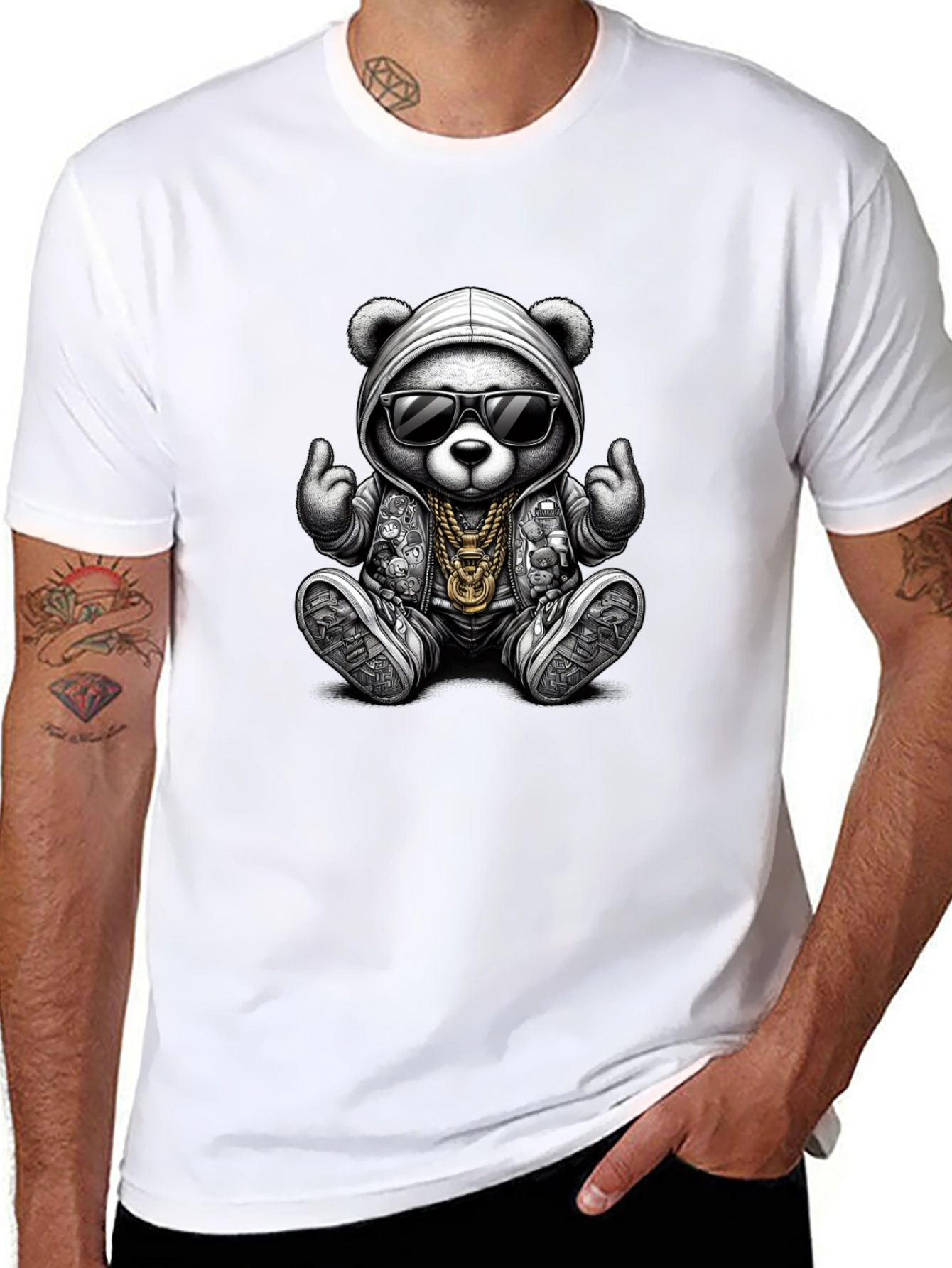Cool Bear T-Shirt - Urban Style