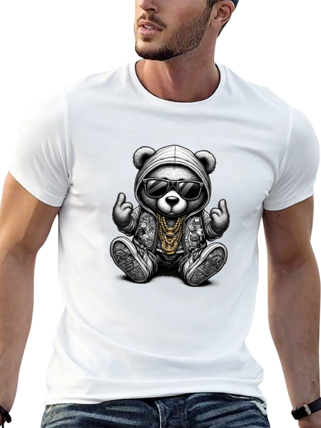 Cool Bear T-Shirt - Urban Style