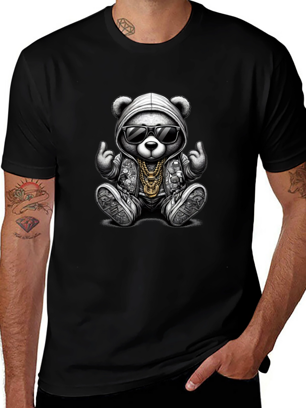 Cool Bear T-Shirt - Urban Style