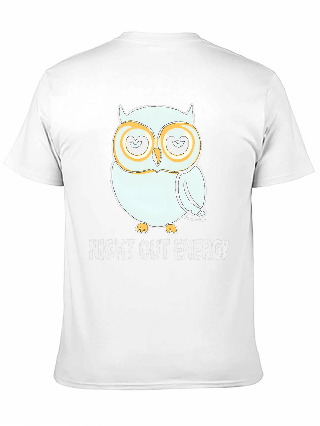 Night Out Energy Owl Graphic Tee