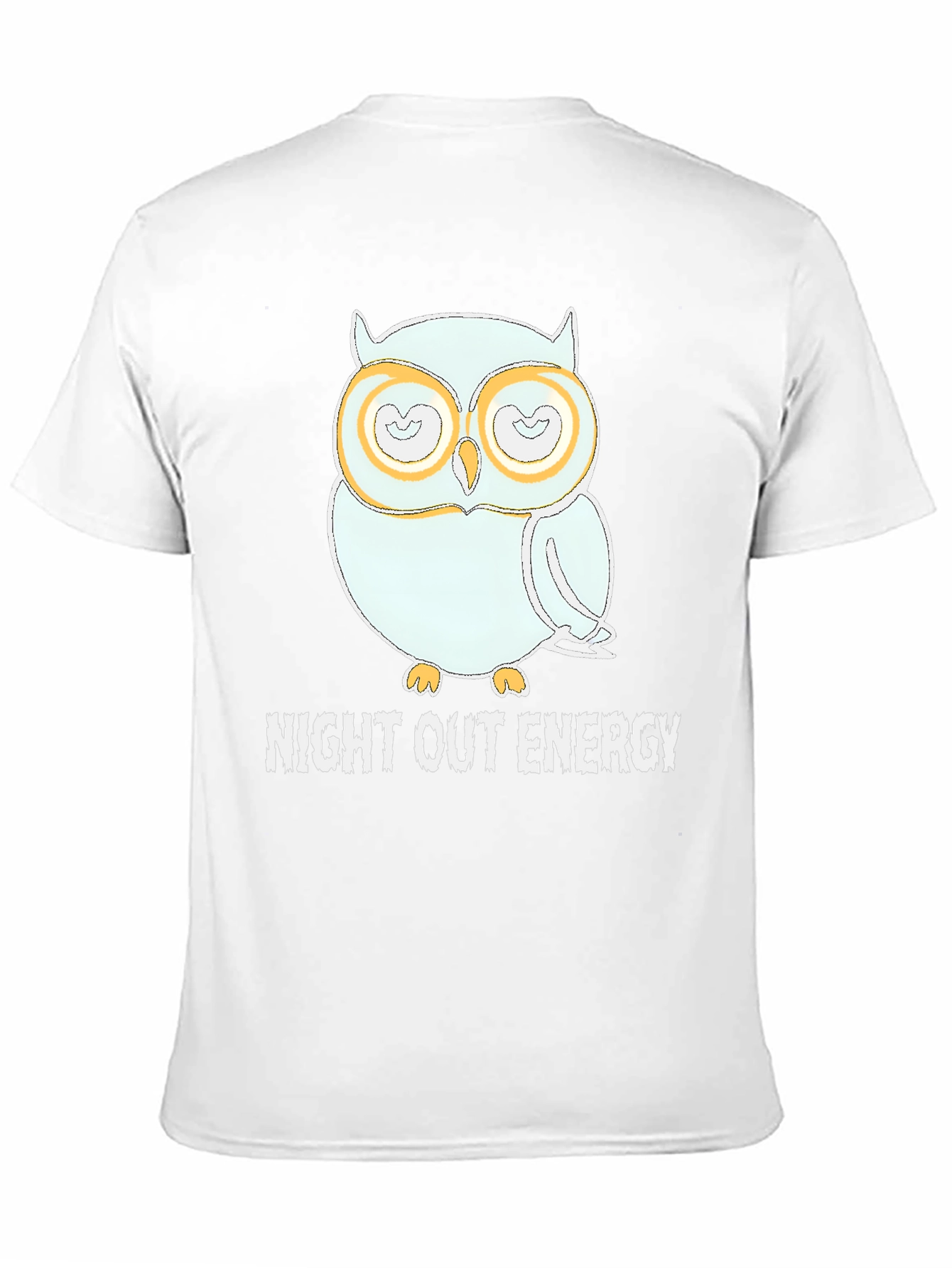 Night Out Energy Owl Graphic Tee