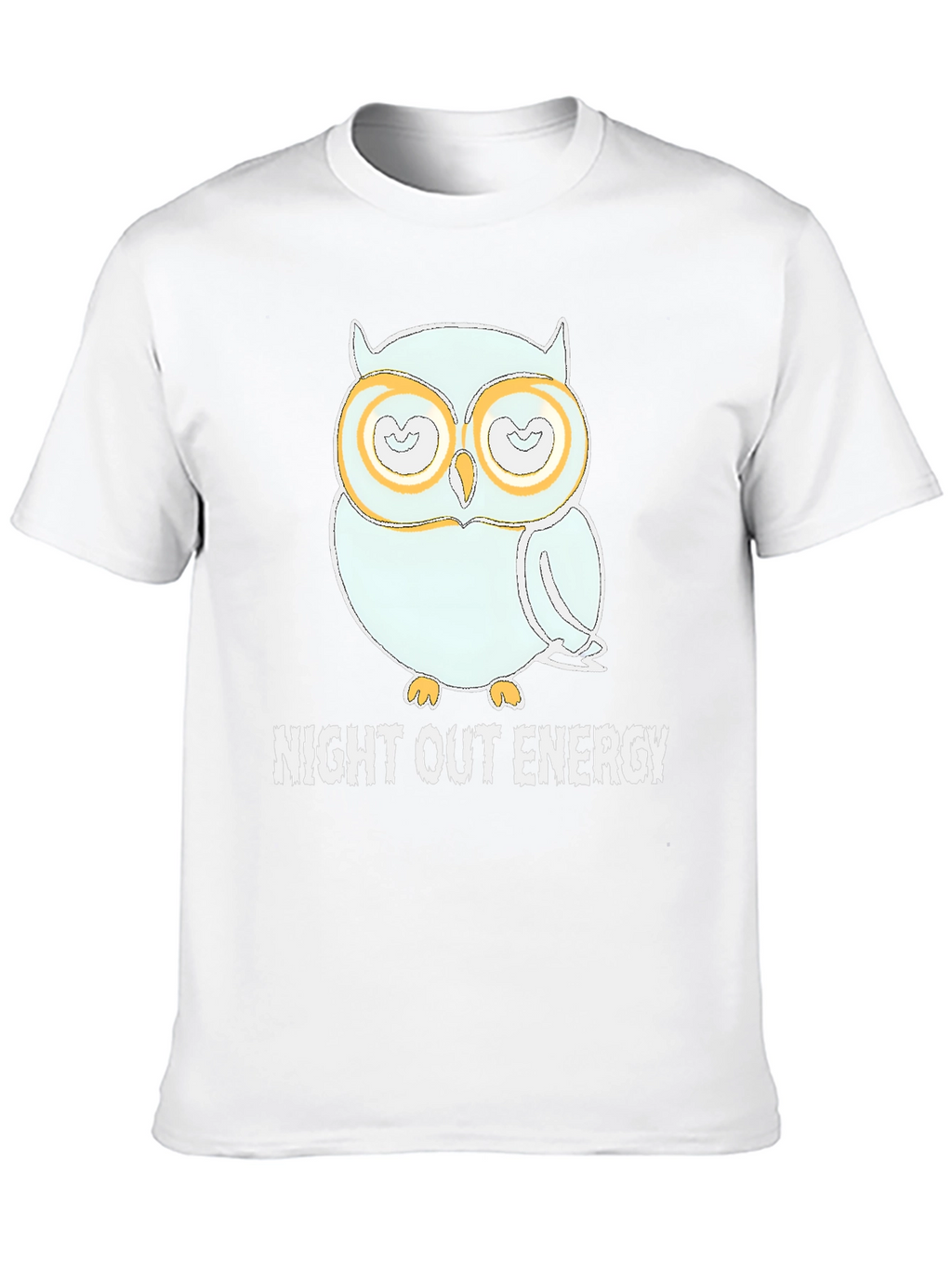 Night Out Energy Owl Graphic Tee