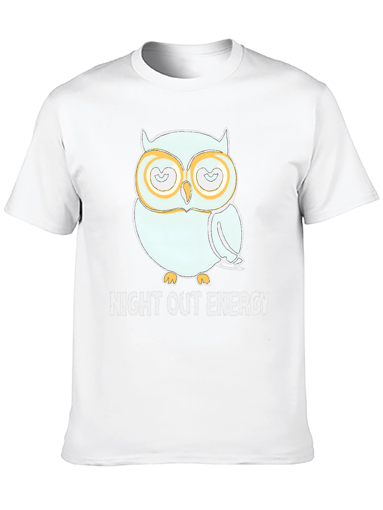 Night Out Energy Owl Graphic Tee
