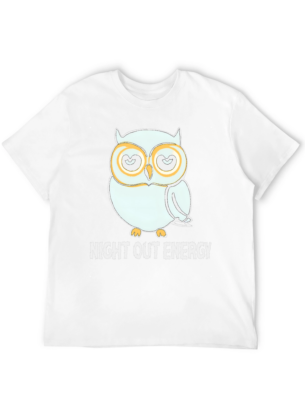 Night Out Energy Owl Graphic Tee