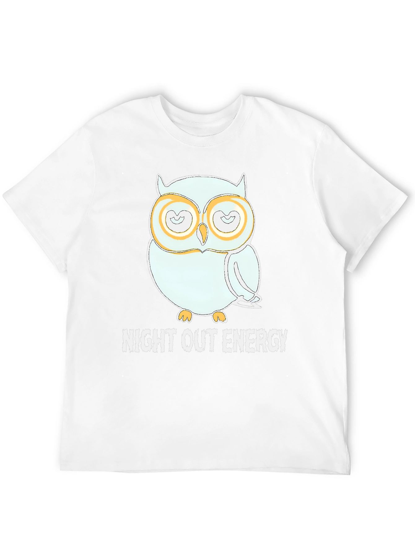 Night Out Energy Owl Graphic Tee