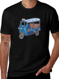 Cool Tuk-Tuk Graphic Tee - Black