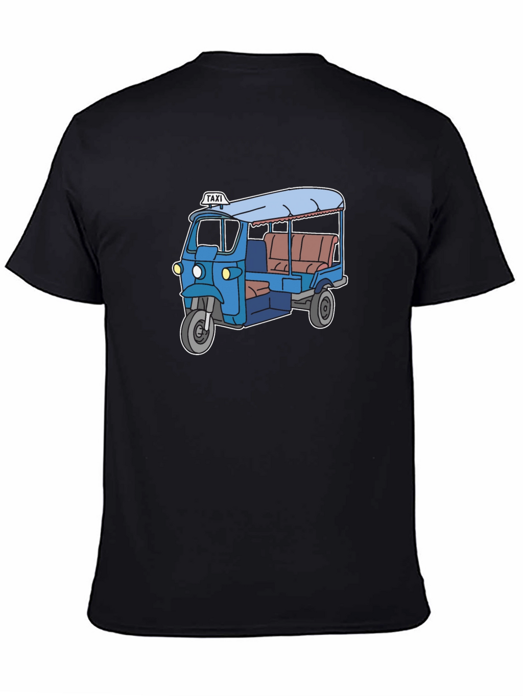 Cool Tuk-Tuk Graphic Tee - Black