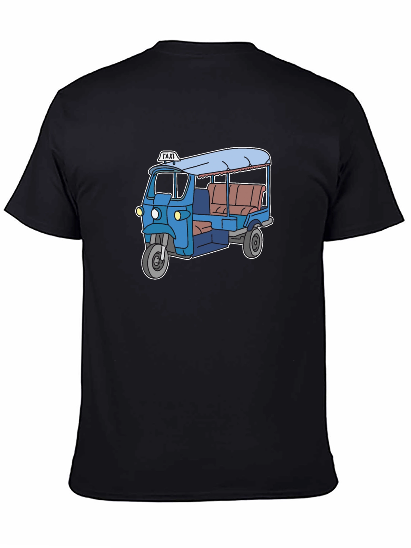 Cool Tuk-Tuk Graphic Tee - Black