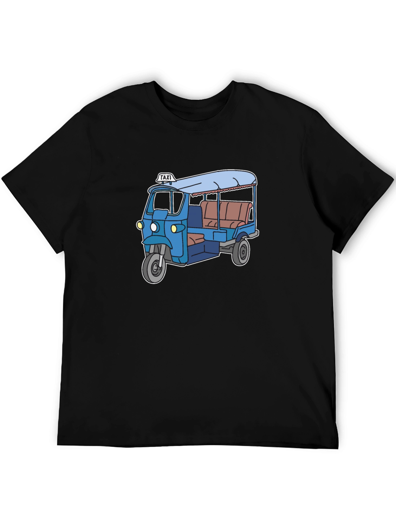 Cool Tuk-Tuk Graphic Tee - Black