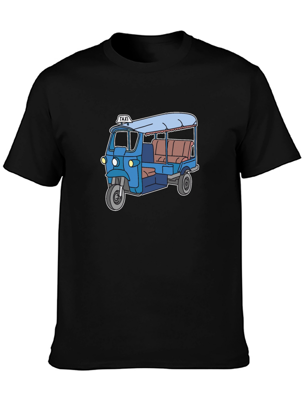 Cool Tuk-Tuk Graphic Tee - Black