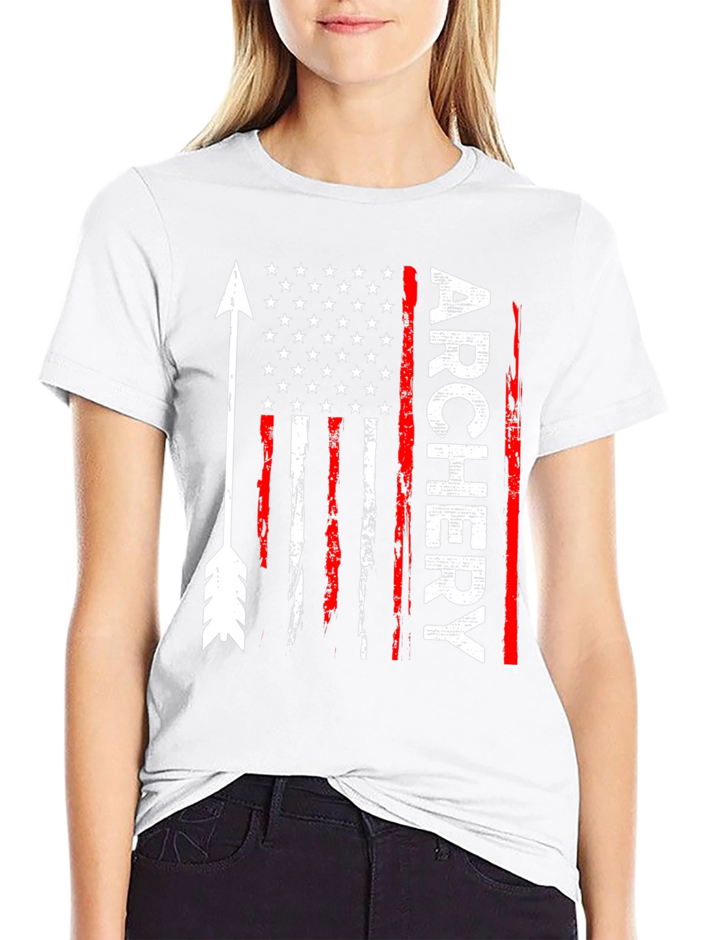 Archery American Flag T-Shirt