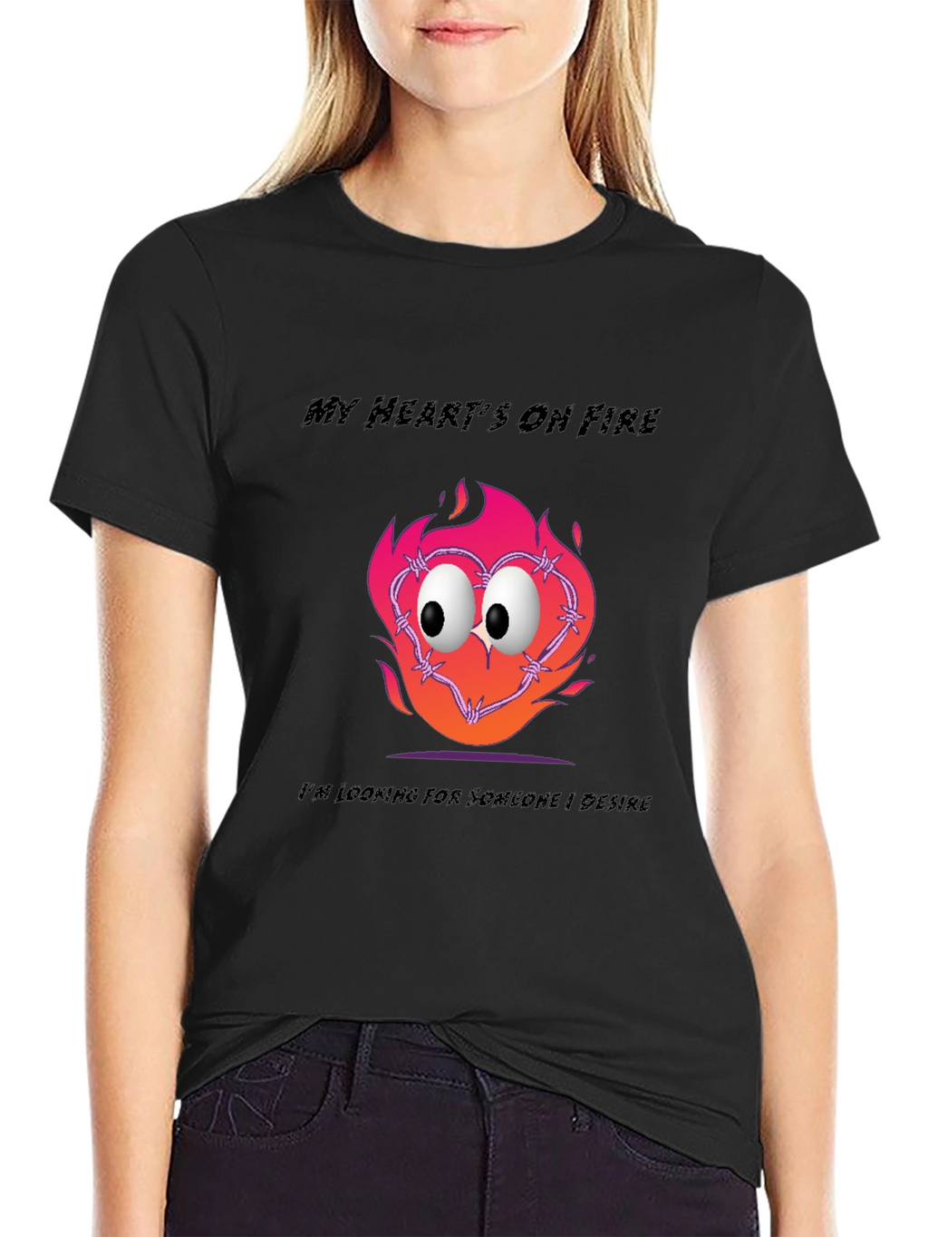 My Hearts on Fire Graphic Tee