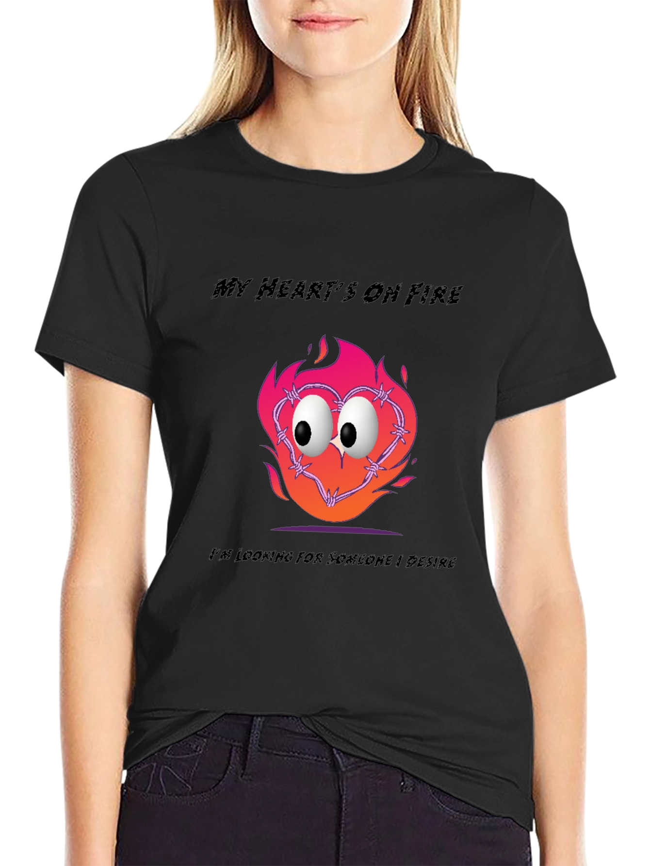 My Hearts on Fire Graphic Tee