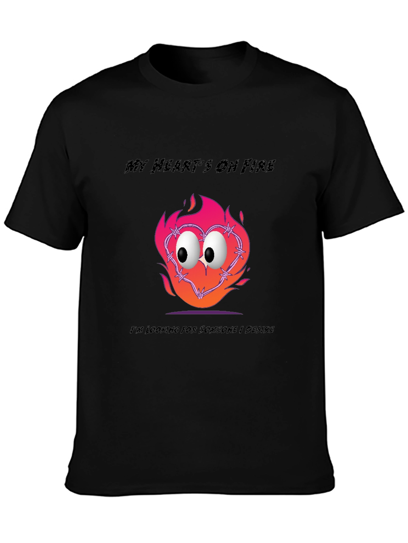 My Hearts on Fire Graphic Tee