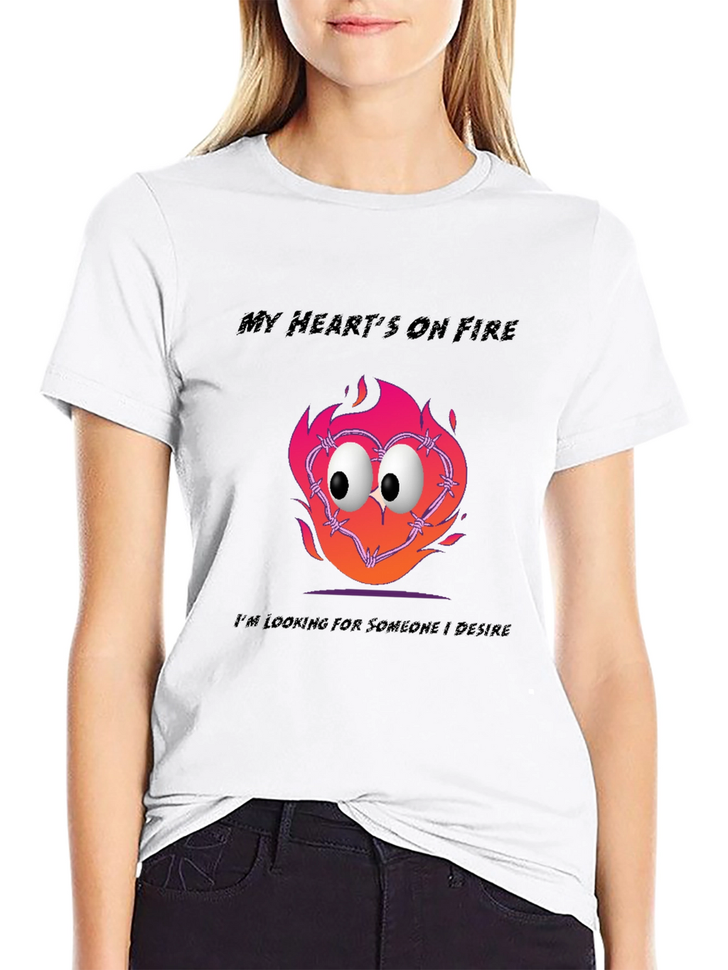 My Hearts on Fire Graphic Tee