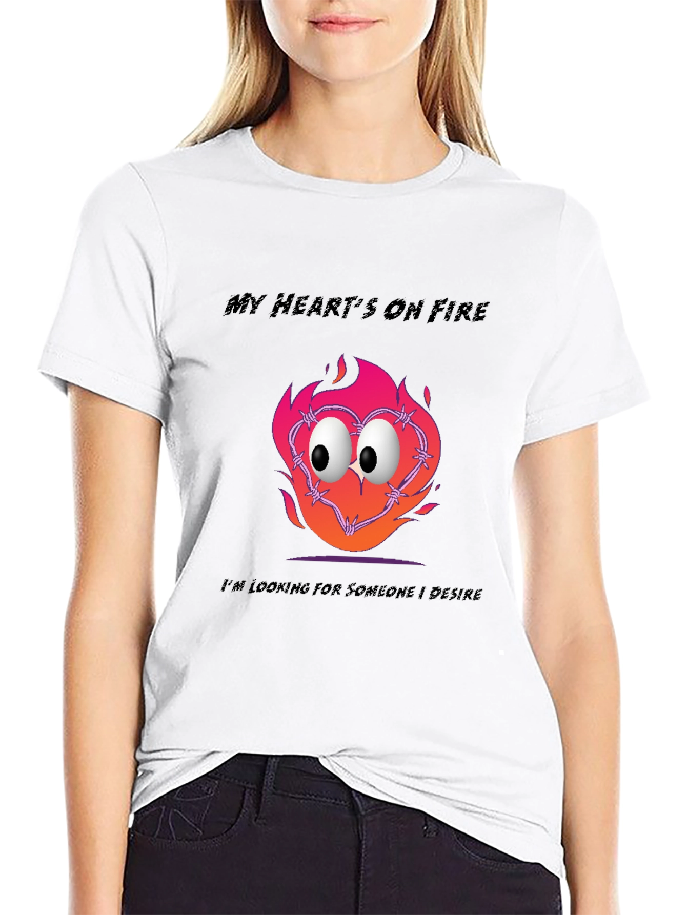 My Hearts on Fire Graphic Tee