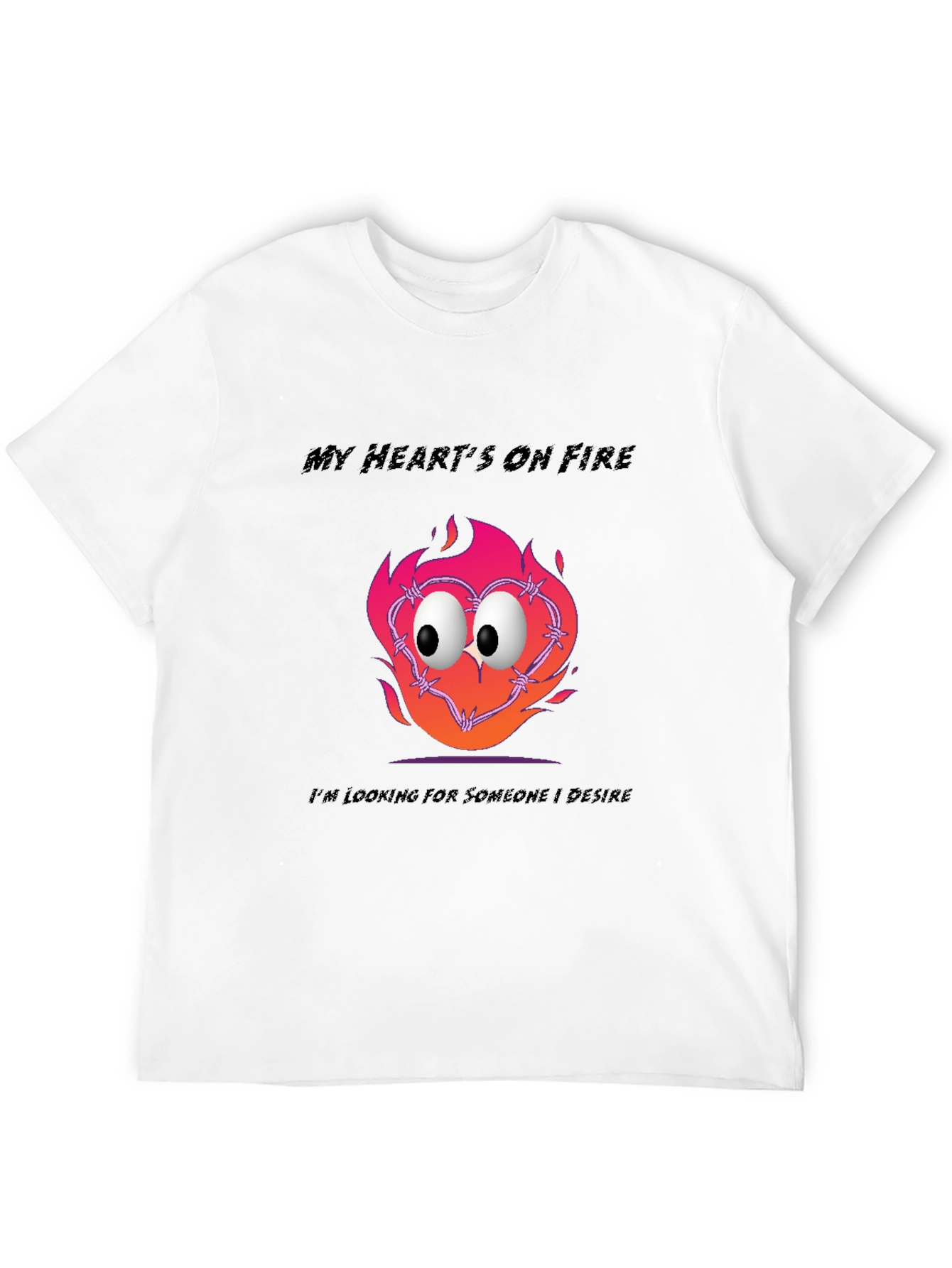 My Hearts on Fire Graphic Tee