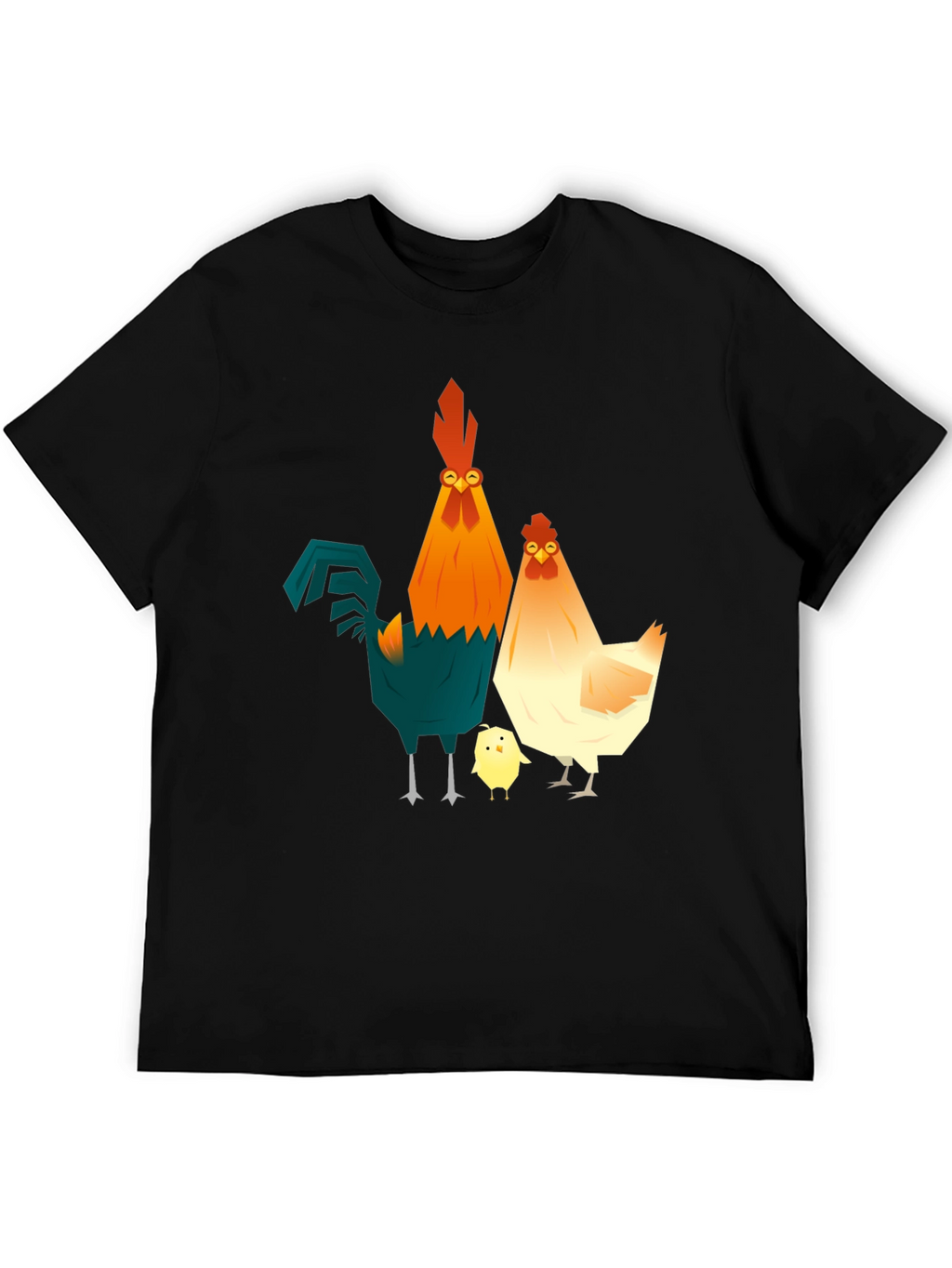 Funky Chicken Family Graphic Tee