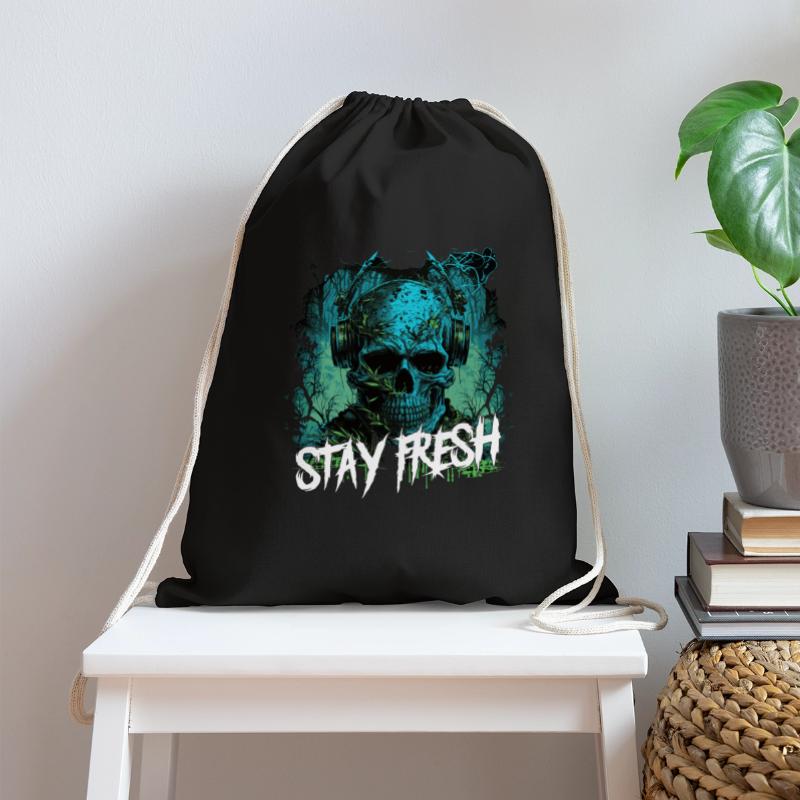 Zombie skull Disc Jockey