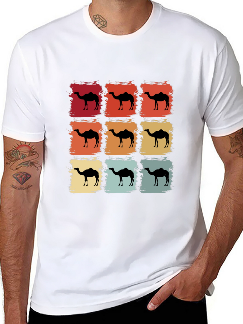 Retro Camel T-Shirt