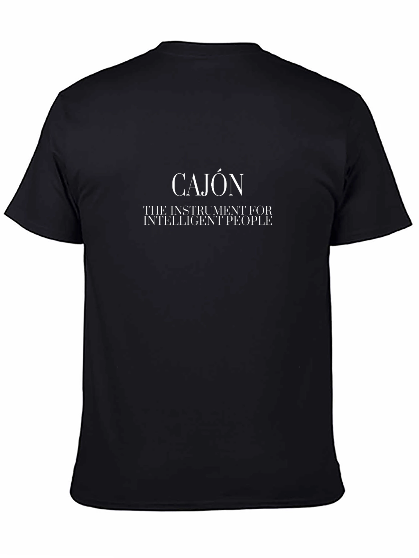 Cajón Instrument for Intelligent People T-Shirt