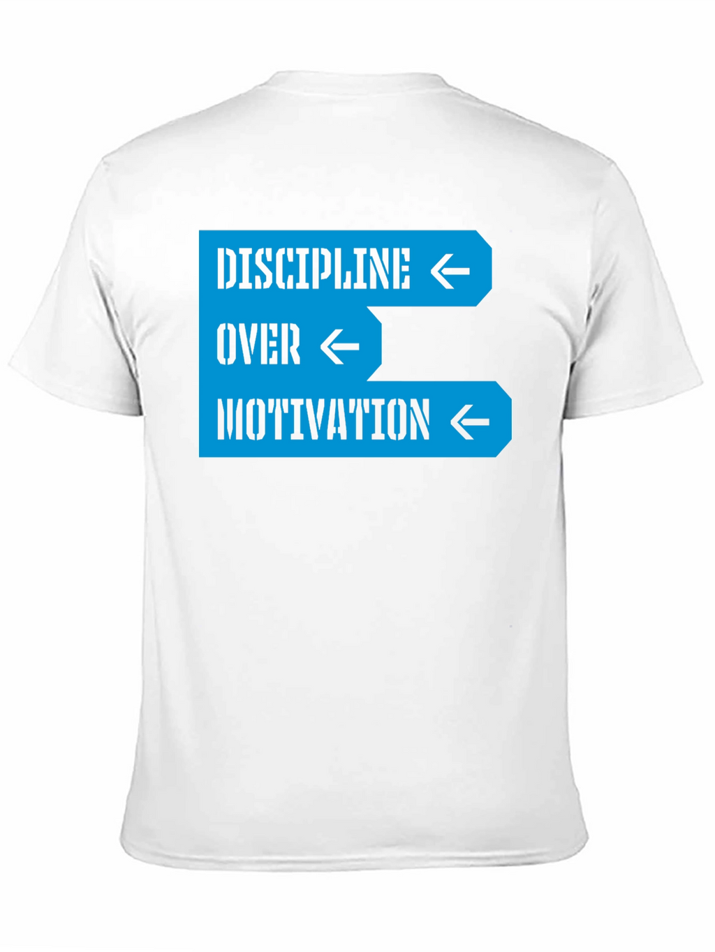Discipline Over Motivation Graphic Tee
