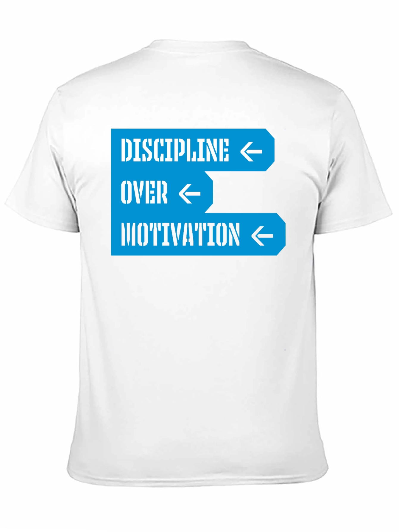 Discipline Over Motivation Graphic Tee