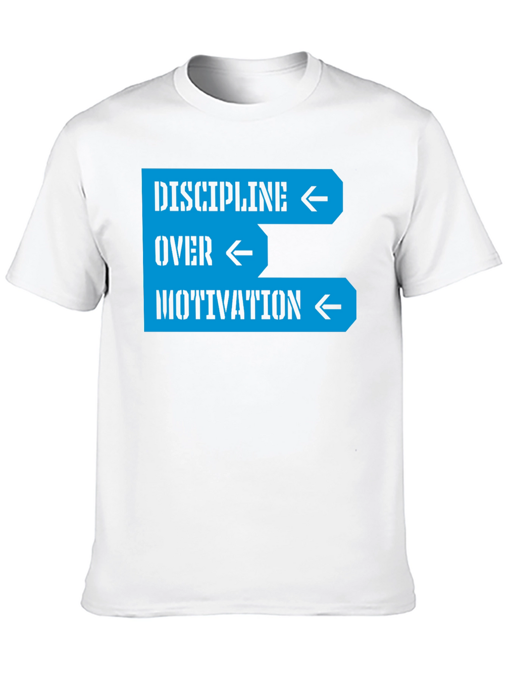 Discipline Over Motivation Graphic Tee