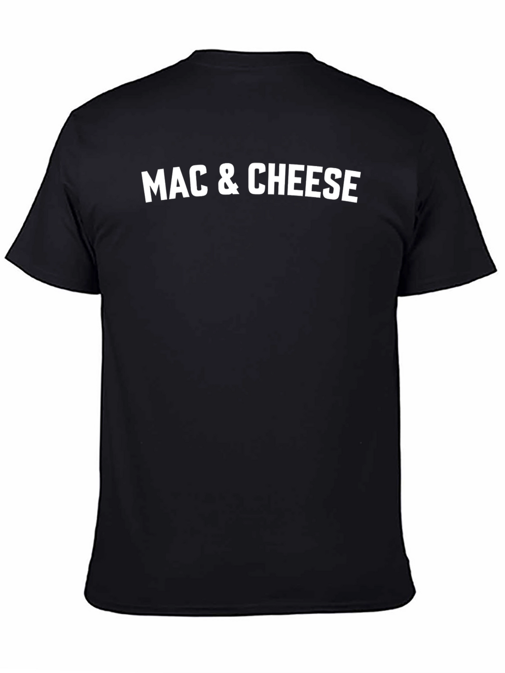 Mac & Cheese T-Shirt - Black Novelty Tee
