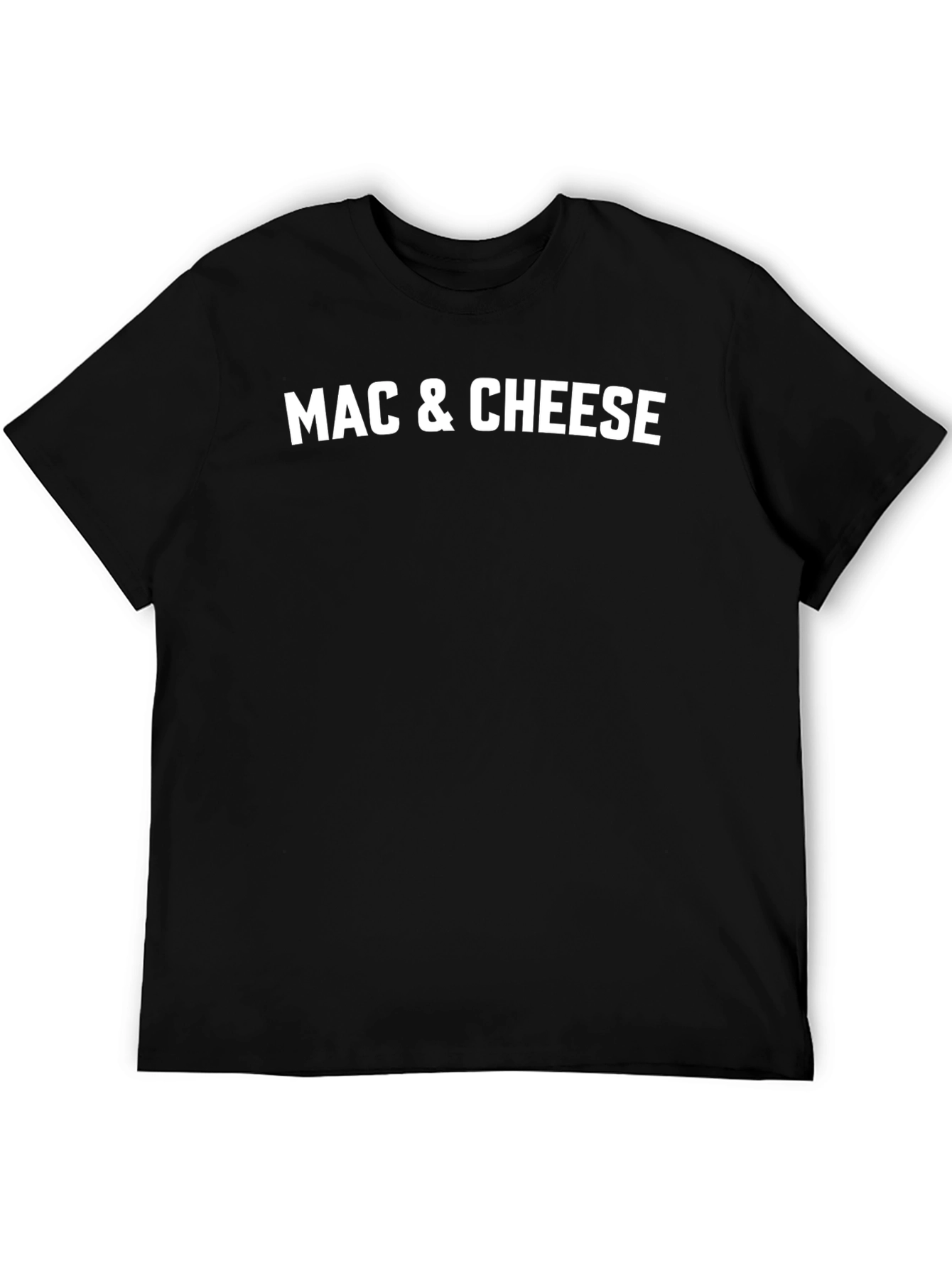 Mac & Cheese T-Shirt - Black Novelty Tee