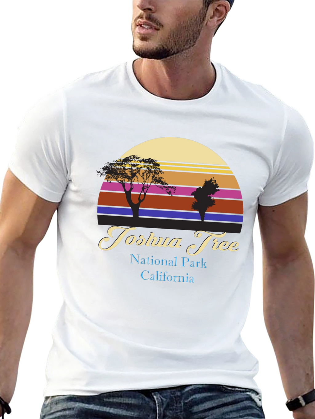 Joshua Tree National Park Retro T-Shirt